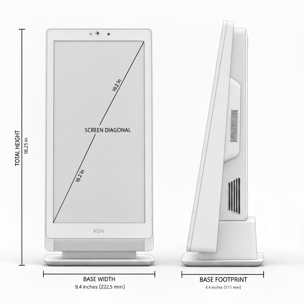 Interactive touchscreen display
